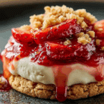 Strawberry Cheesecake Crumbl Cookies