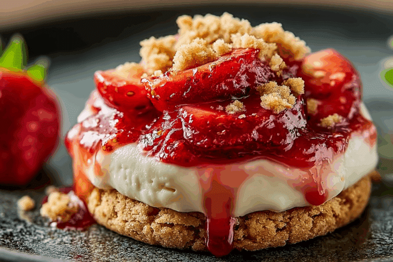 Strawberry Cheesecake Crumbl Cookies
