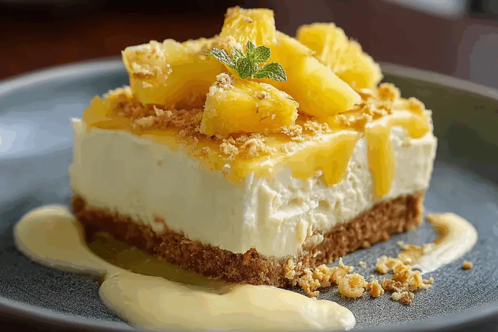 Pineapple Heaven Cheesecake