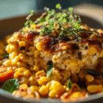 Street Corn Chicken Casserole