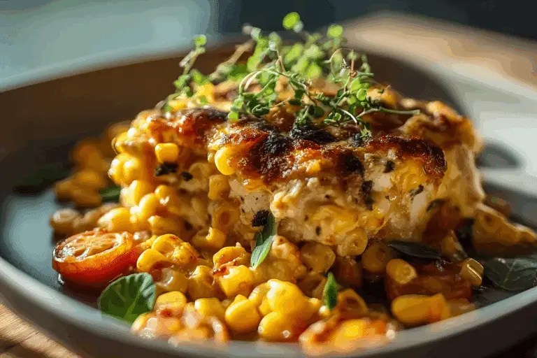 Street Corn Chicken Casserole