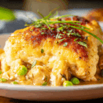 Easy Chicken Cobbler Dinner Casserole