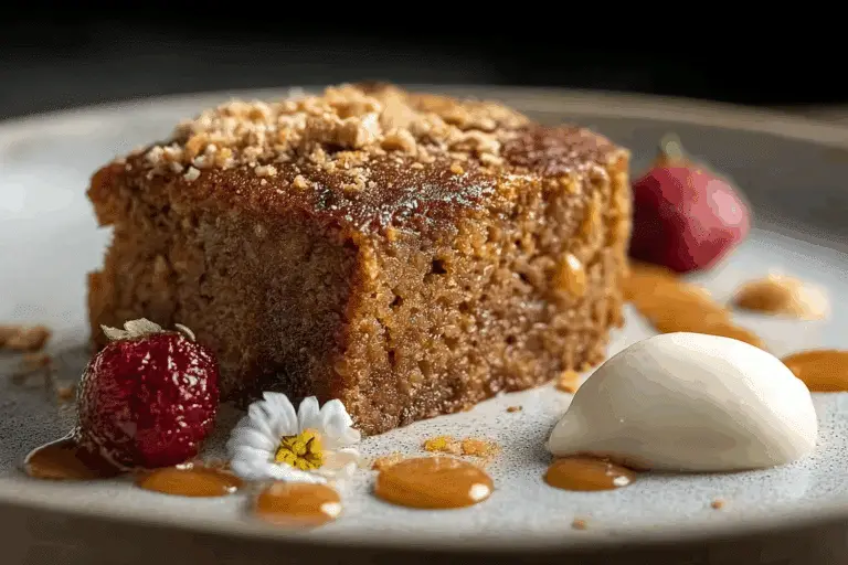 Oatmeal Ginger Cake