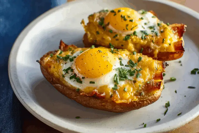 Twice-Baked Breakfast Potatoes