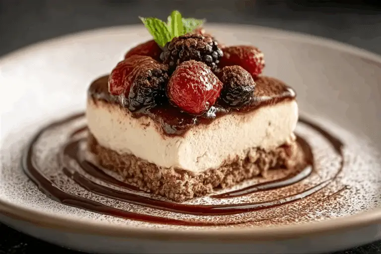 Velvety Tiramisu Cheesecake Delight