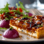 Upside-Down Feta & Shallot Puff Tarts
