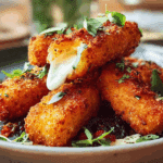 Nashville Hot Mozzarella Sticks