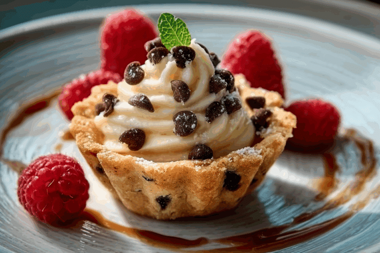 Cannoli Cookie Cups
