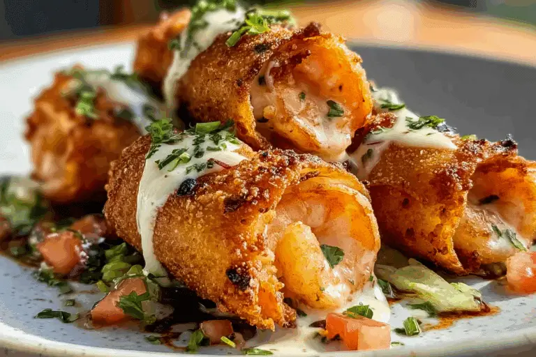 Crispy Shrimp Burrito Bites