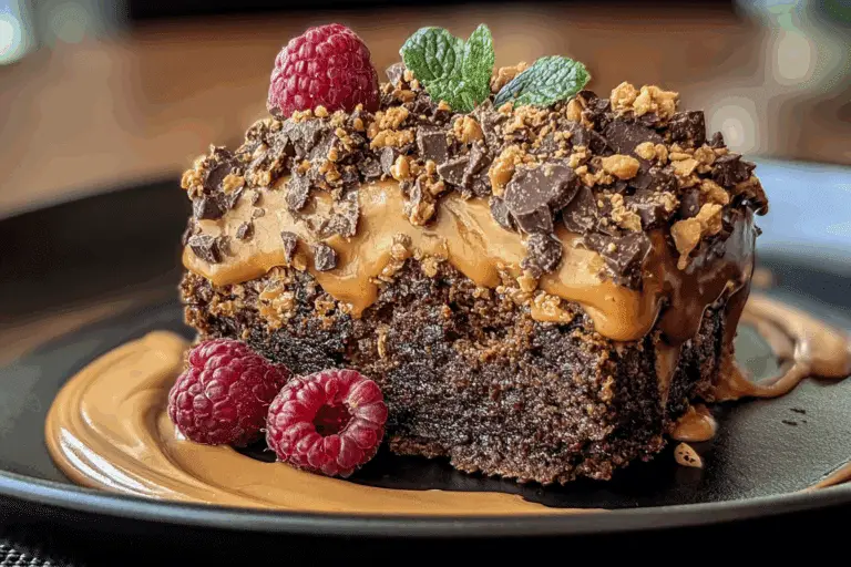 Peanut Butter Cup Dump Cake Recipe