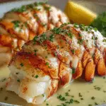 Creamy Garlic Butter Lobster Tails