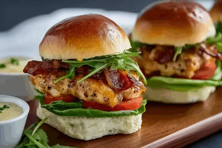 Chicken BLT Sliders