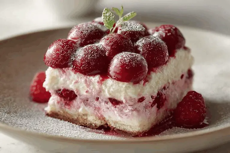 Raspberry Tiramisu Delight