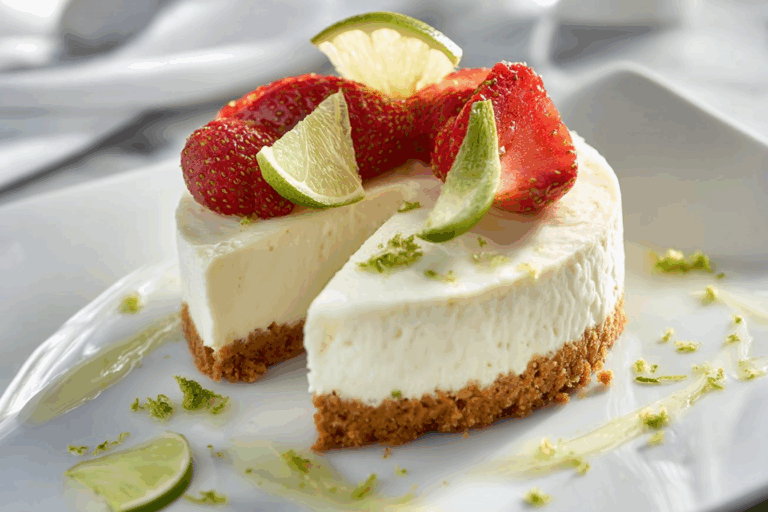 Key Lime No-Bake Cheesecake