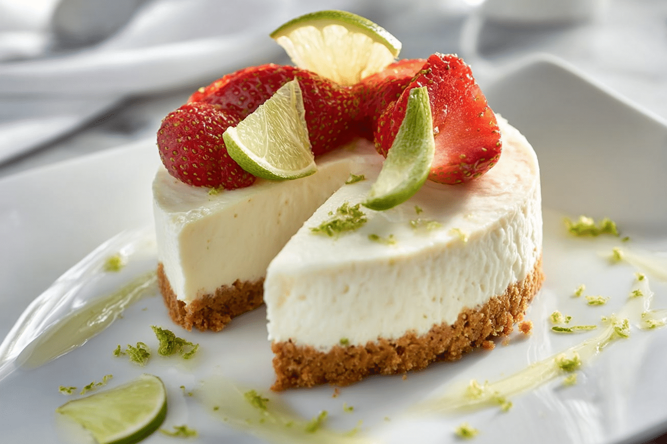 Key Lime No-Bake Cheesecake