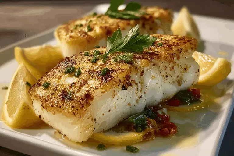 Zesty Lemon Butter Fish Fillet