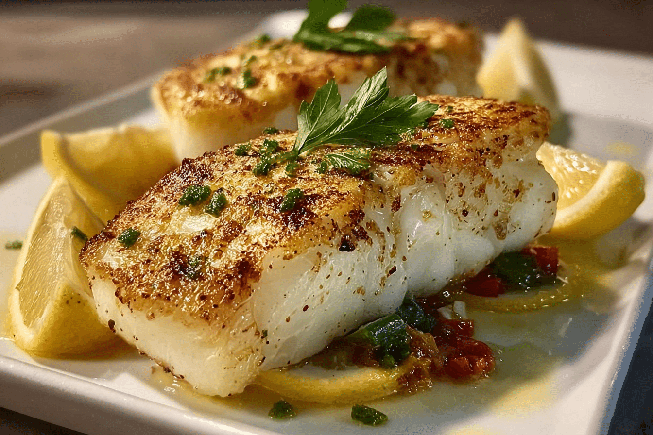 Zesty Lemon Butter Fish Fillet