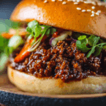 Korean Beef Sloppy Joes
