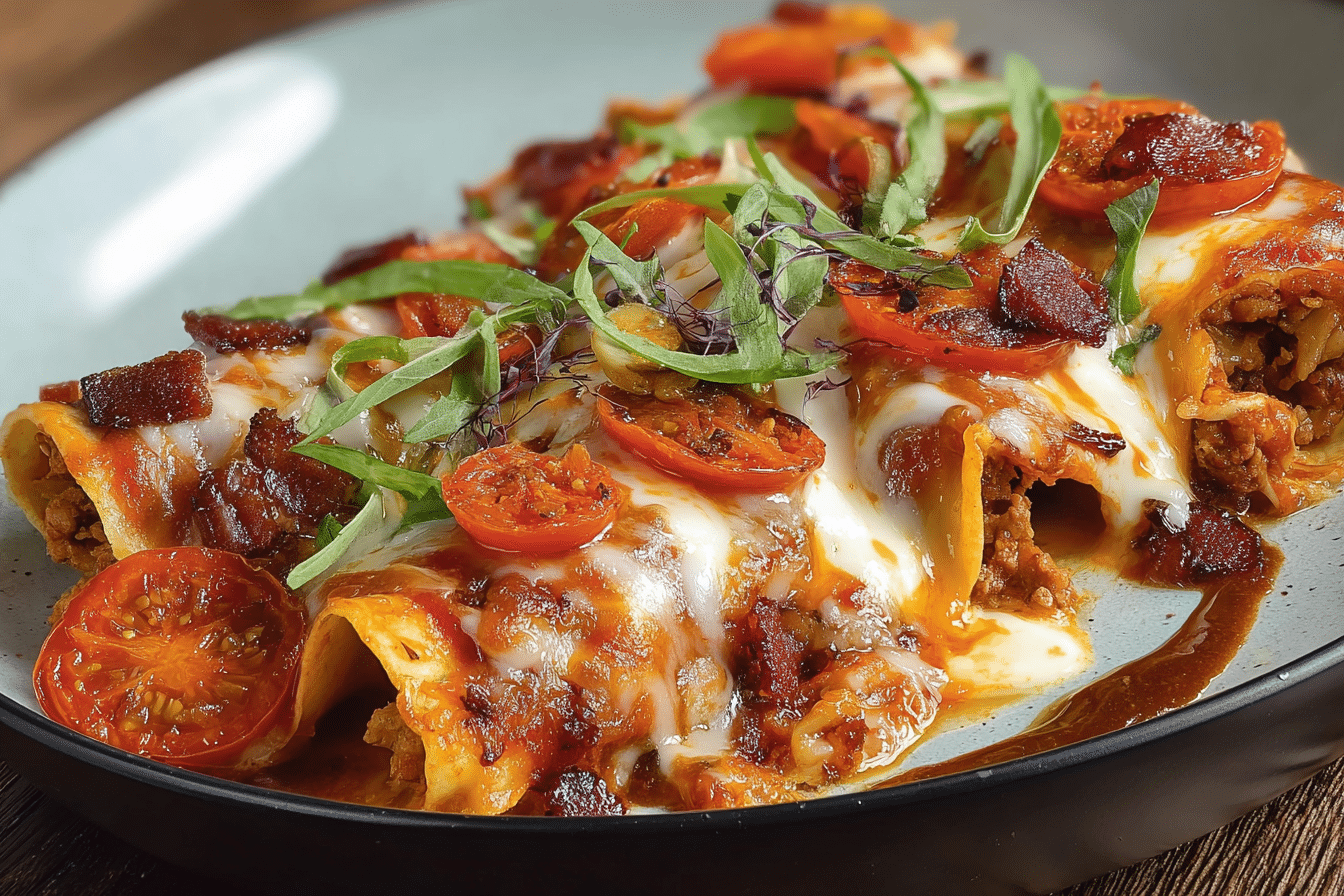 Pizza Enchiladas