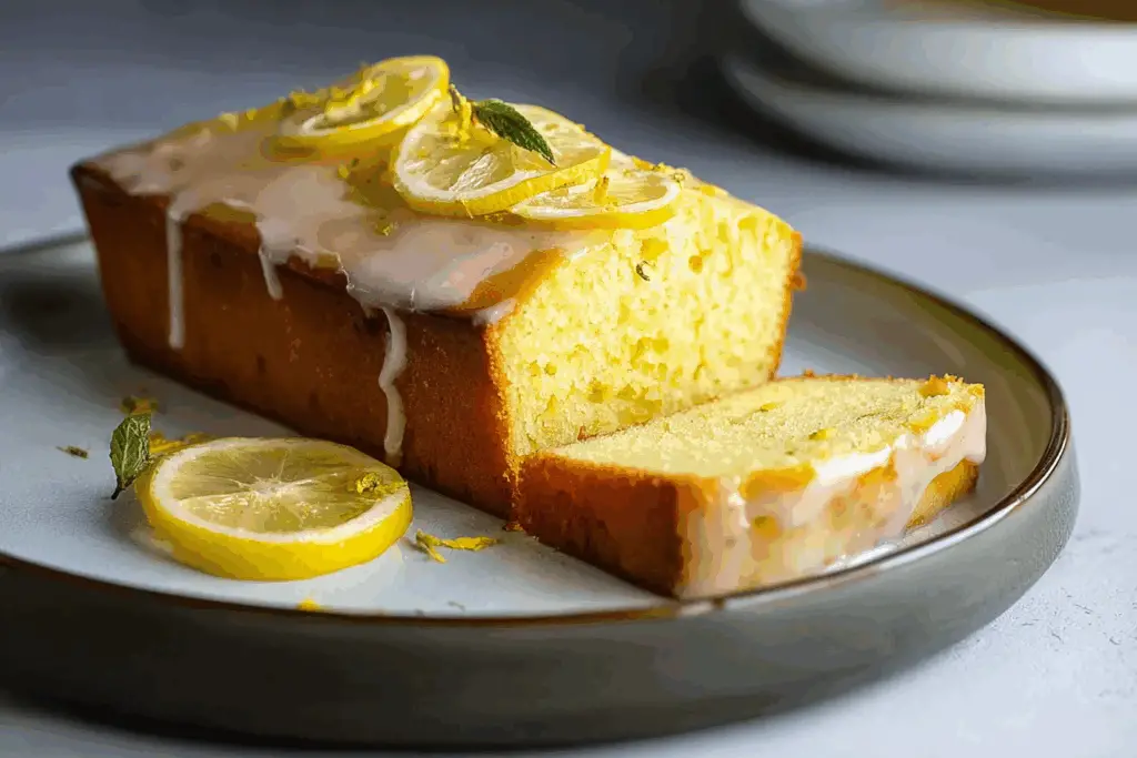 Lemon Loaf Cake with Sweet Citrus Glaze
