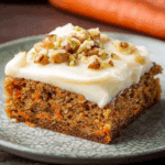 Carrot Cake Bars with Cream Cheese Frosting