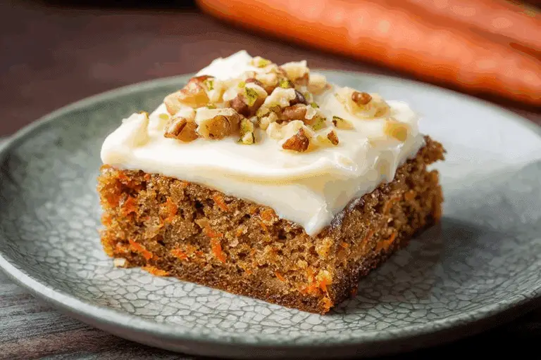 Carrot Cake Bars with Cream Cheese Frosting