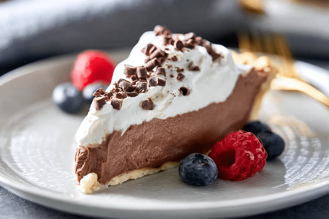 5 INGREDIENT Chocolate Cream Pie