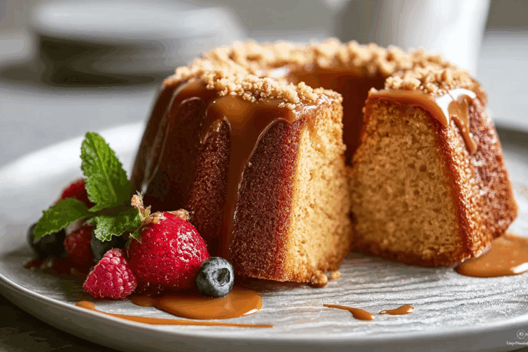 Brown Sugar Caramel Pound Cake