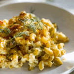 Dill Pickle Lover’s Crock Pot Mac & Cheese