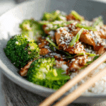 Sweet & Savory Teriyaki Chicken Bowl with Broccoli