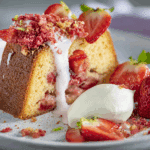 Strawberry Crunch Pound Cake