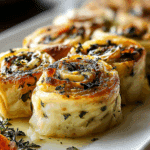 Cheesy Garlic Butter Rollups