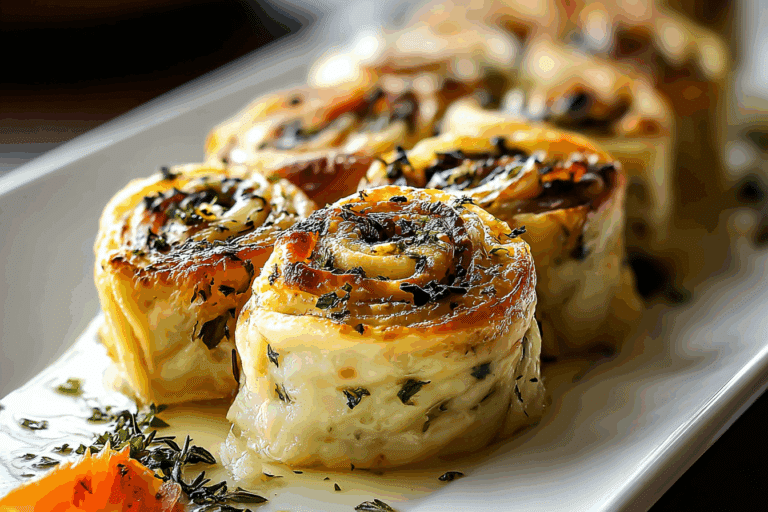 Cheesy Garlic Butter Rollups