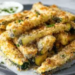 Crispy Baked Parmesan Zucchini Sticks