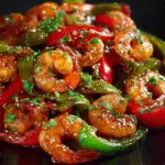 Sweet Chili Shrimp with Bell Peppers