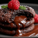 Chocolate Lava Cake Cookies