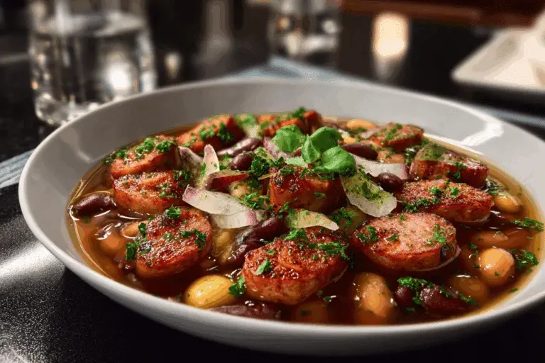 Smoked Sausage and Baked Bean Soup