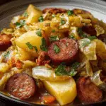 Slow Cooker Kielbasa with Cabbage and Potatoes