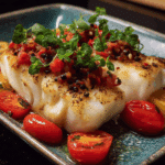 Cod with Tomato-Basil Salsa Parchment Pack