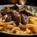 Rich and Flavorful Honey BBQ Steak Pasta in One Pot