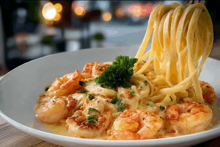 Shrimp Alfredo Pasta