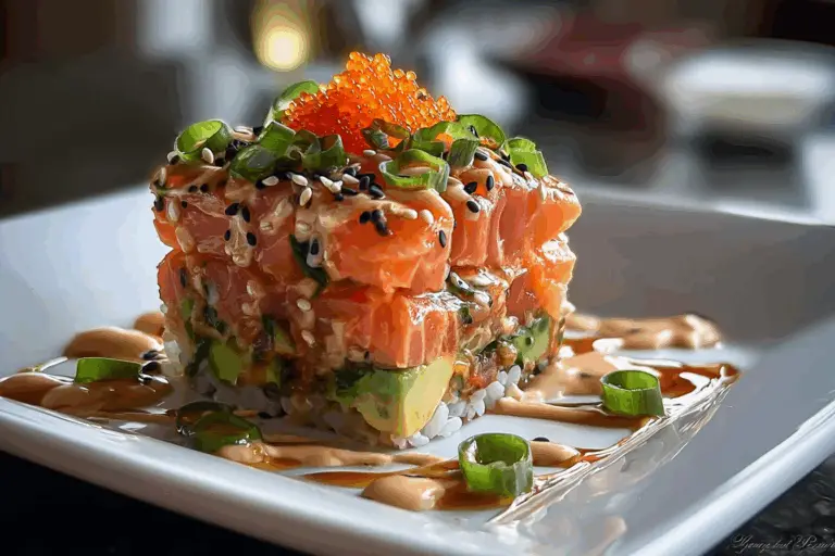 Salmon Sushi Bake