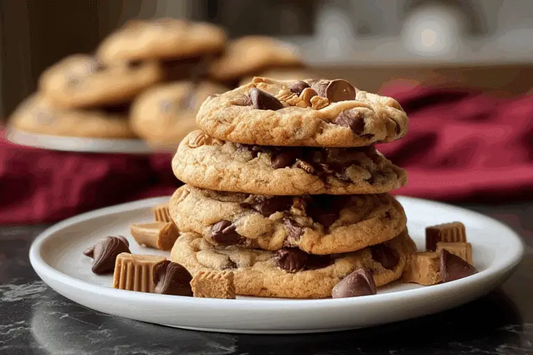 Peanut Butter Chocolate Bliss Cookies