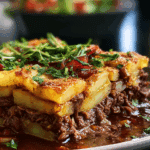 Layered Beef & Potato Hobo Bake