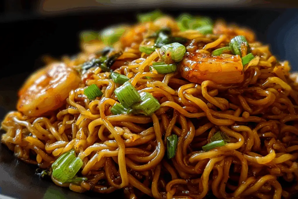 Sizzling Hibachi Noodles